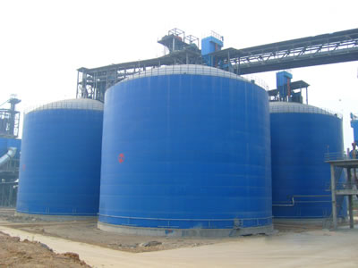 利通水泥钢板库改造