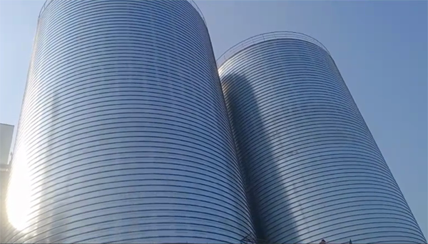 利通2座混凝土高架卷板仓