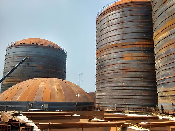 利通焦粉钢板仓